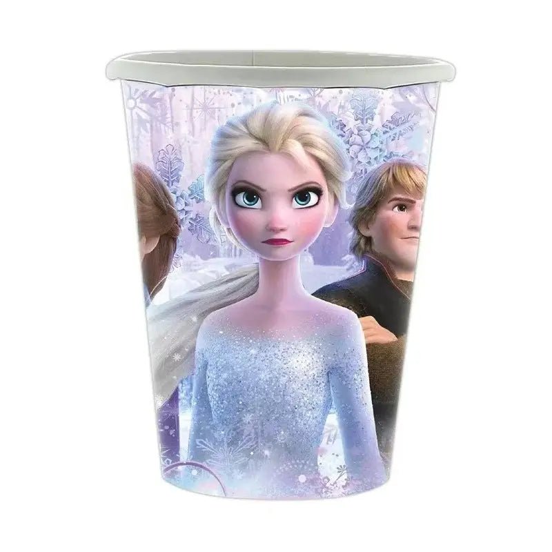 Snow Queen Paper Cups 10pcs - Party Owls