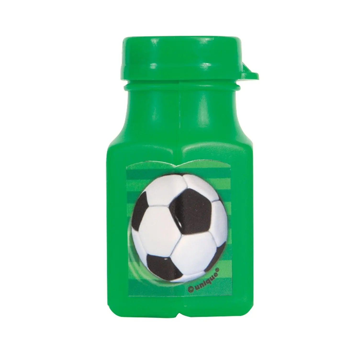 Soccer Ball Mini Bubble Bottles 4pcs Party Favours - Party Owls