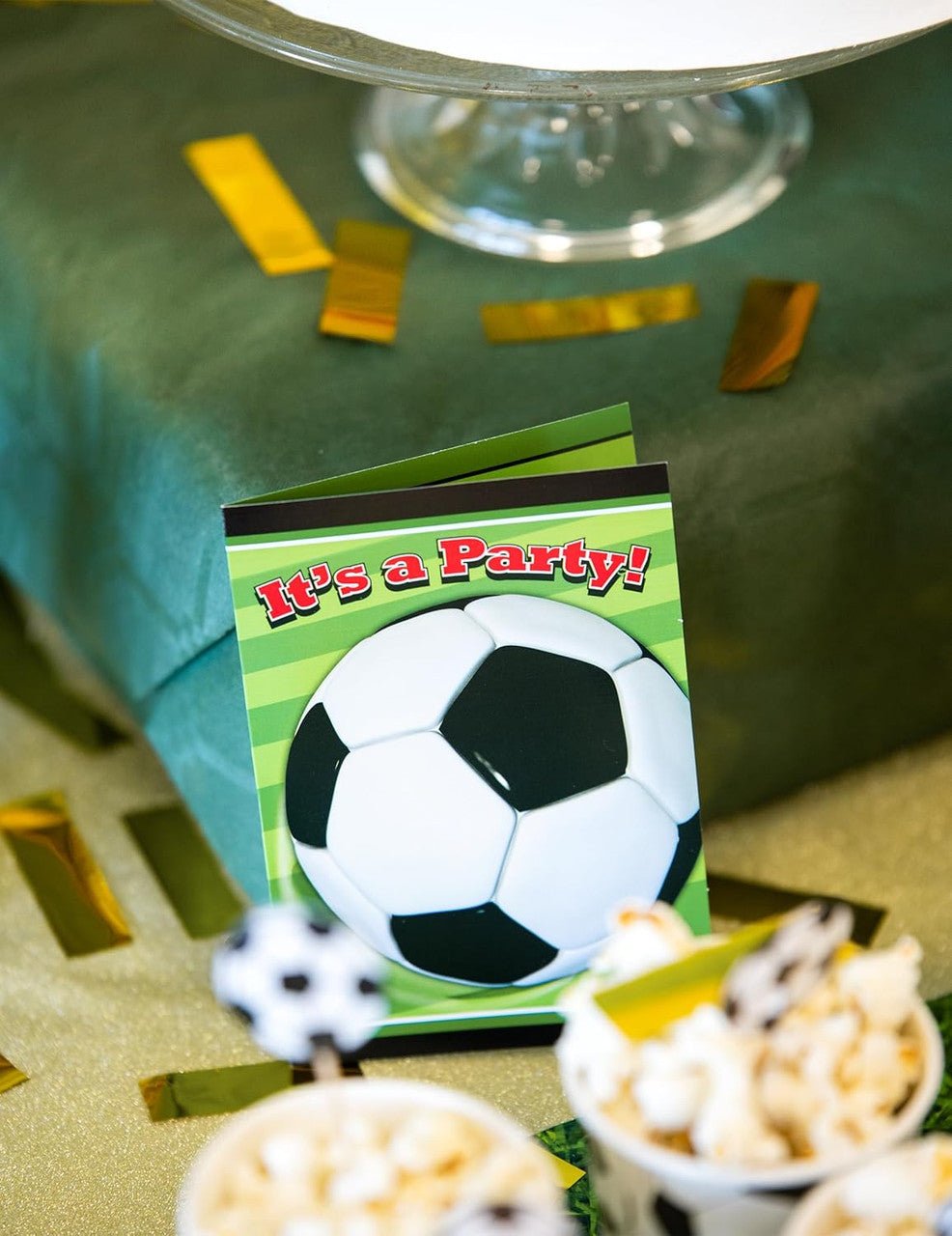 Soccer Ball Party Invitations 8pk - Party Owls