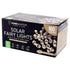 Solar 100 Warm White LED Fairy Lights 7.5M Total Length - Party Owls