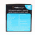 Solar 200 Blue LED Fairy Lights 13.5M Total Length - Party Owls