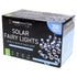 Solar 200 Cool White & Blue LED Fairy Lights 13.5M Total Length - Party Owls
