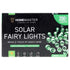 Solar 200 Green LED Fairy Lights 13.5M Total Length - Party Owls