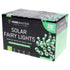 Solar 200 Green LED Fairy Lights 13.5M Total Length - Party Owls