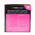 Solar 200 Pink LED Fairy Lights 13.5M Total Length - Party Owls