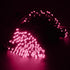 Solar 200 Pink LED Fairy Lights 13.5M Total Length - Party Owls
