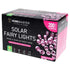 Solar 200 Pink LED Fairy Lights 13.5M Total Length - Party Owls
