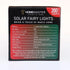 Solar 200 Red & Green LED Fairy Lights 13.5M Total Length - Party Owls