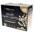 Solar 400 Warm White LED Fairy Lights 24M Lit Length - Party Owls