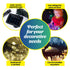 Solar 400 Warm White LED Fairy Lights 24M Lit Length - Party Owls