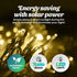 Solar 400 Warm White LED Fairy Lights 24M Lit Length - Party Owls