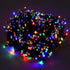 Solar 800 Multicolour LED Fairy Lights 48M Lit Length - Party Owls