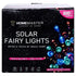 Solar 800 Multicolour LED Fairy Lights 48M Lit Length - Party Owls