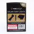 Solar 800 Warm White LED Fairy Lights 48M Lit Length - Party Owls