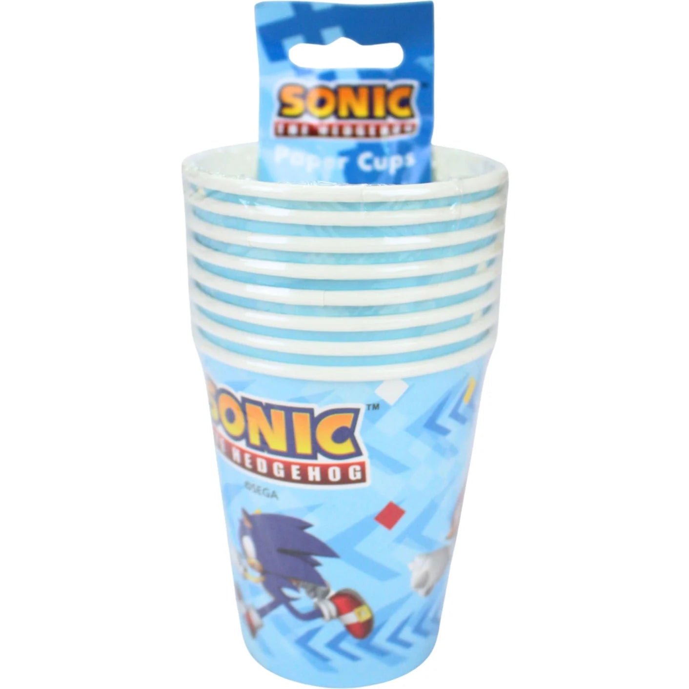 Sonic The Hedgehog Paper Cups 8pcs - Party Owls