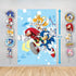Sonic The Hedgehog Scene Setter With 10 Photo Props - Party Owls