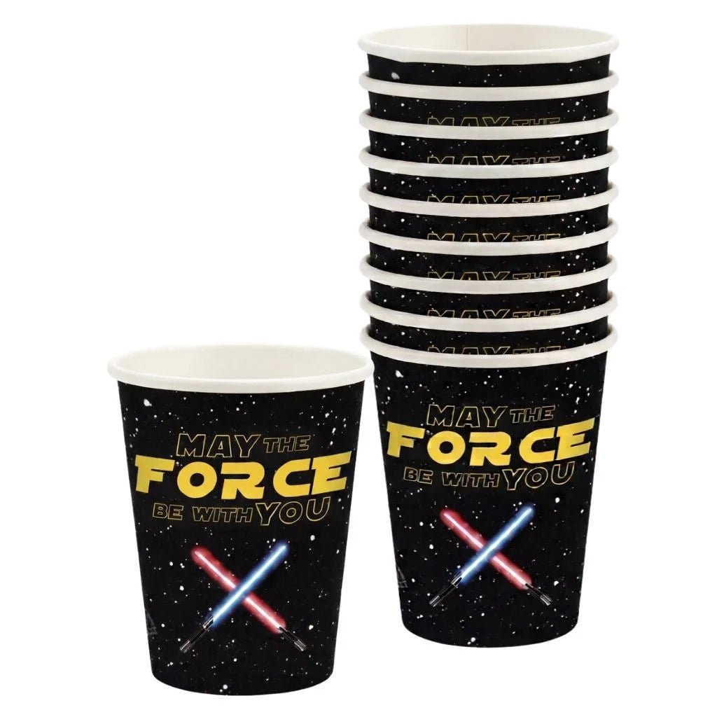 Space Wars Paper Cups 10pcs - Party Owls