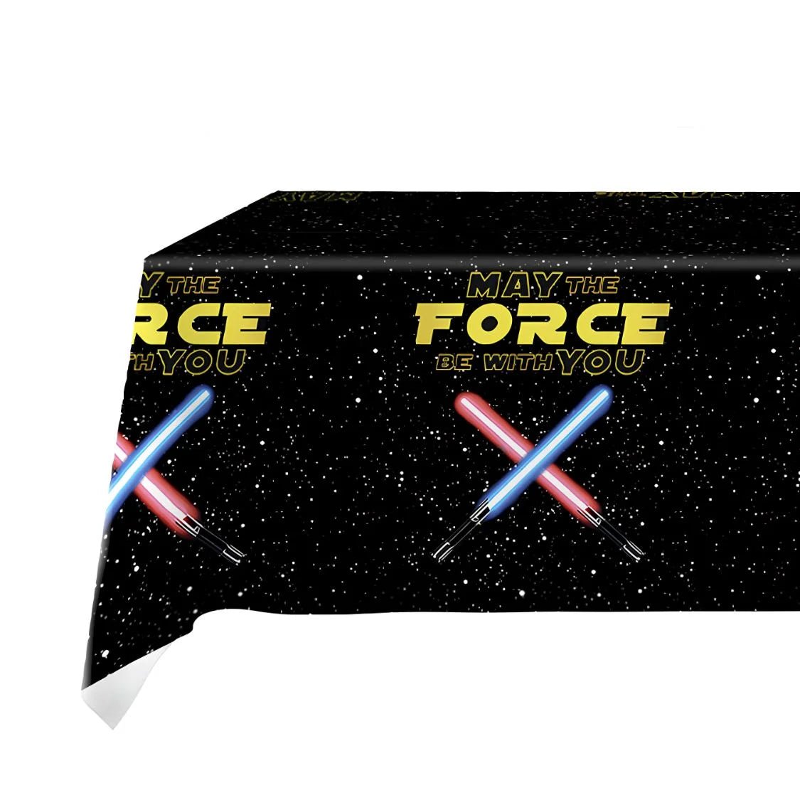 Space Wars Plastic Table Cover 180cm x 108cm - Party Owls