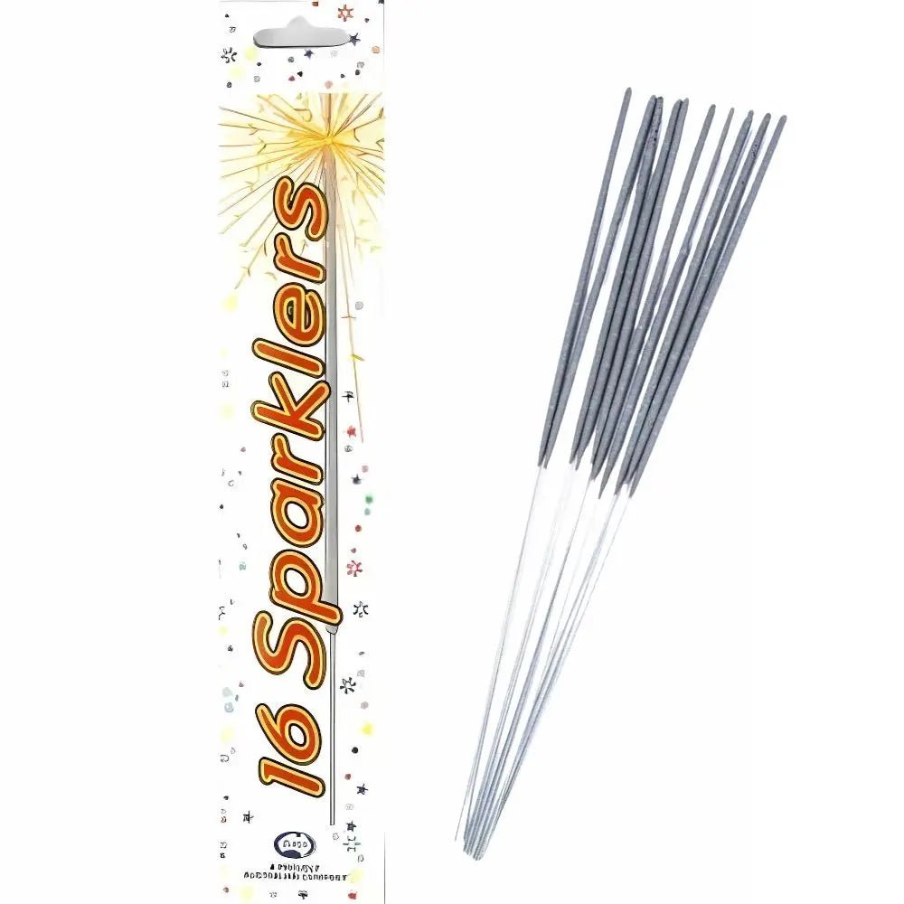 Sparklers 25cm 16pcs Birthday Party Activities - Party Owls