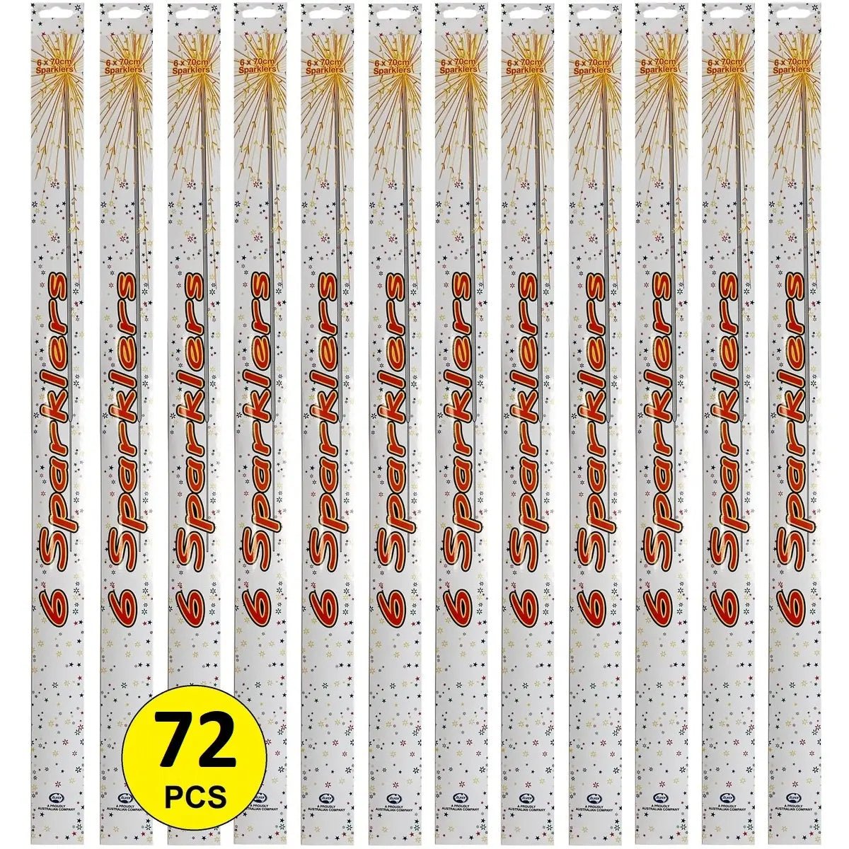 Sparklers 70cm 72pcs Wedding Birthday Party Activities - Party Owls