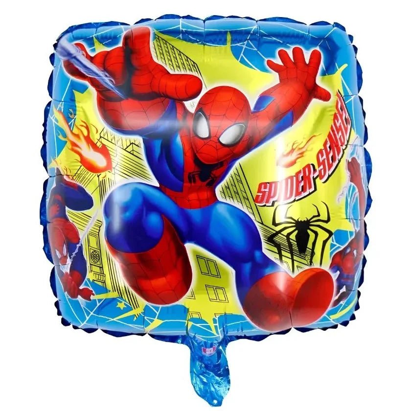 Spider Hero Foil Balloon 45cm (18") Square - Party Owls
