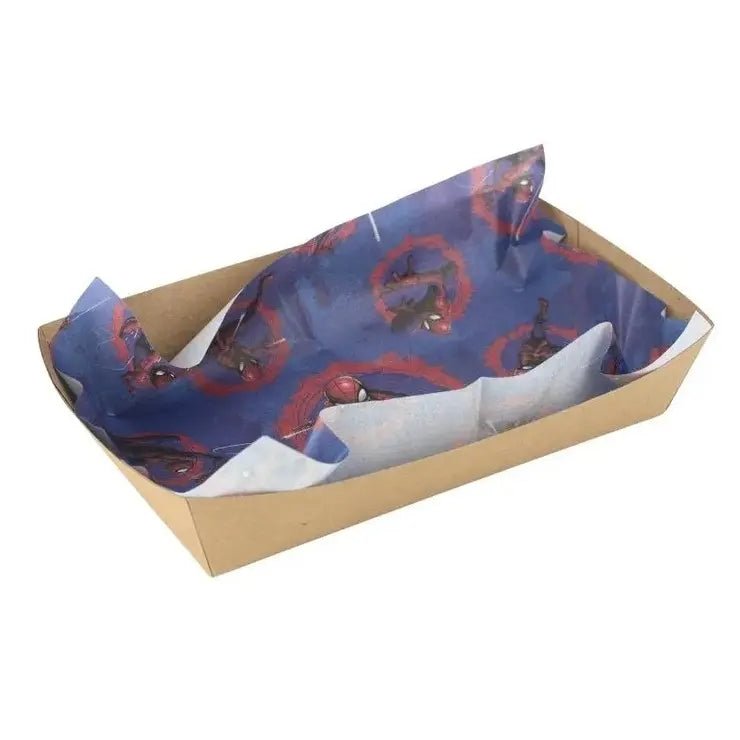 Spider - Man Grease Proof Papers 8pk - Party Owls