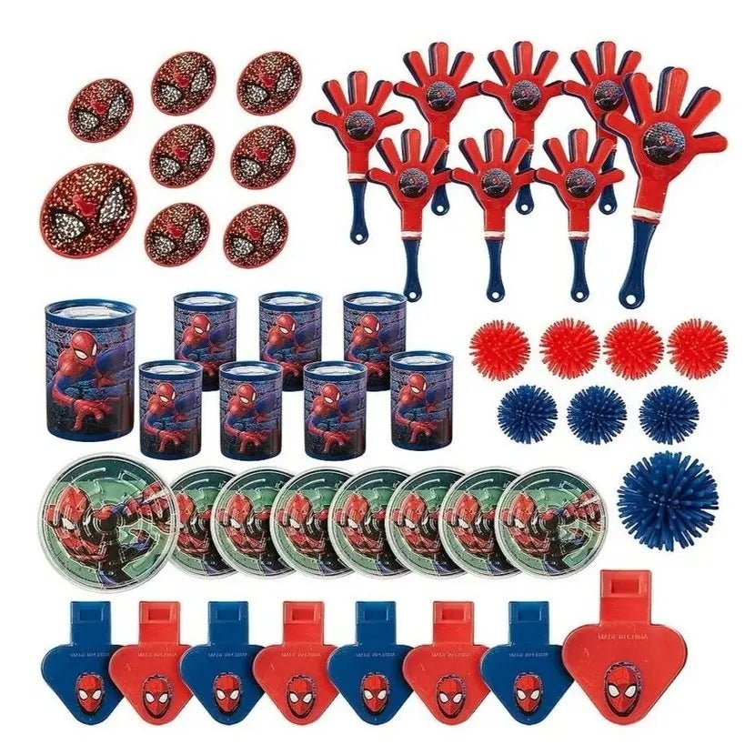 Spider - Man Mega Mix Favours 48pcs Value Pack - Party Owls