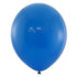 Standard Royal Blue Latex Balloons 30cm (12") 25pk - Party Owls