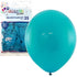 Standard Teal Latex Balloons 30cm (12") 25pk - Party Owls