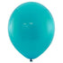 Standard Teal Latex Balloons 30cm (12") 25pk - Party Owls