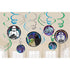 Star Wars Galaxy Spiral Hanging Swirl Decorations 12pcs - Party Owls