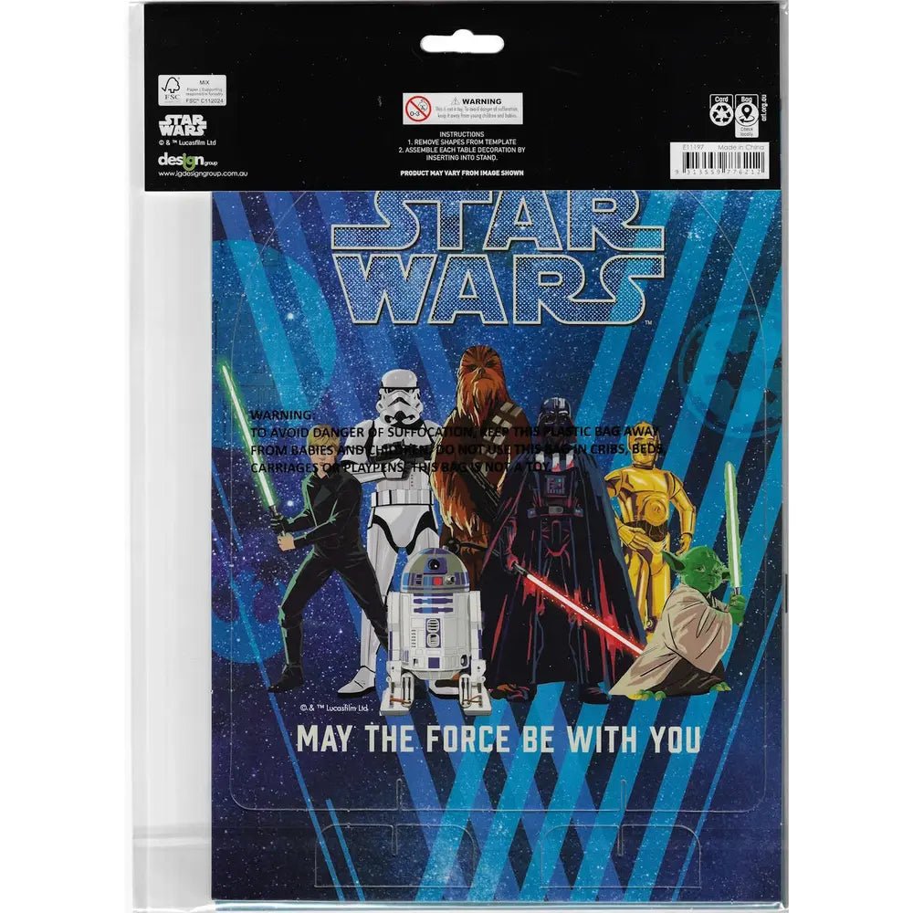 Star Wars Table Decoration Kit 3pk - Party Owls