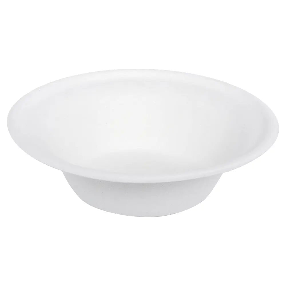 Sugarcane Medium Snack Bowls 350ml 15cm 40pcs - Party Owls