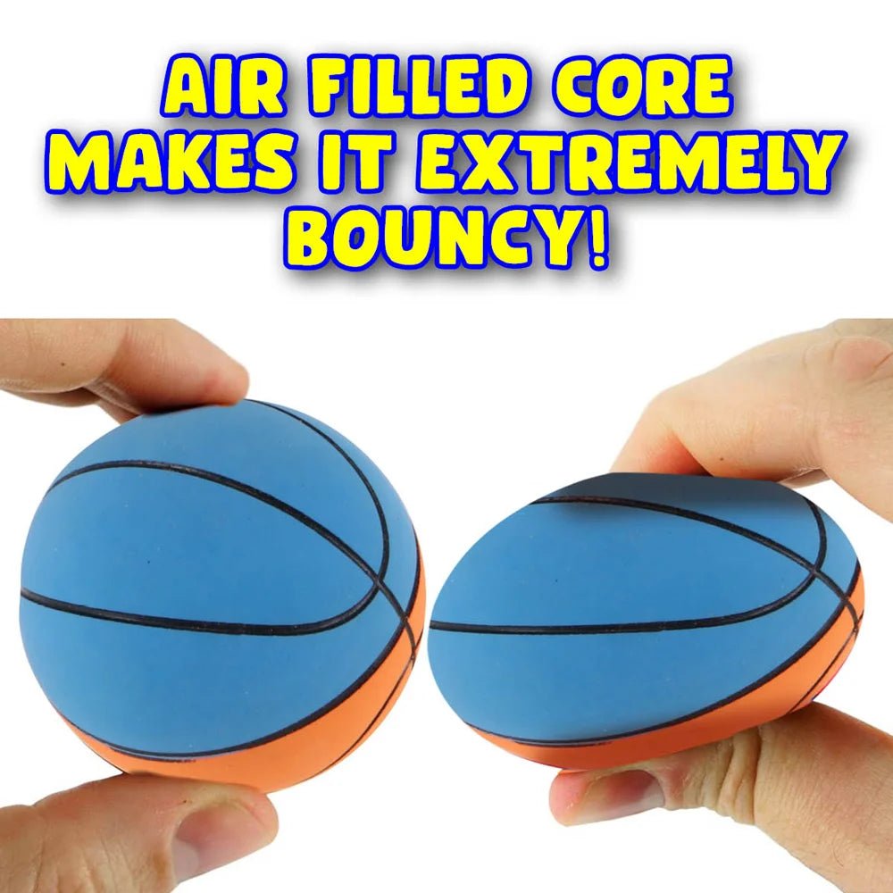 Super Bounce Hand Balls Basketballs 6cm 6pcs Party Favours - Party Owls