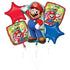 Super Mario Bros. Foil Balloon Bouquet 5pk - Party Owls