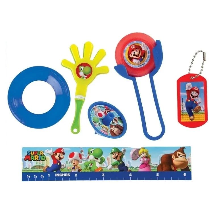 Super Mario Bros. Mega Mix Favours 48pcs Value Pack - Party Owls