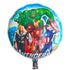Superheroes Foil Balloon 45cm (18") Round - Party Owls