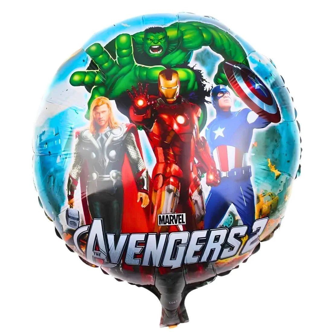 Superheroes Foil Balloon 45cm (18") Round - Party Owls