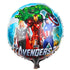 Superheroes Foil Balloon 45cm (18") Round - Party Owls