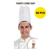 Tall White Chef Hats 20pcs Party Accessories - Party Owls