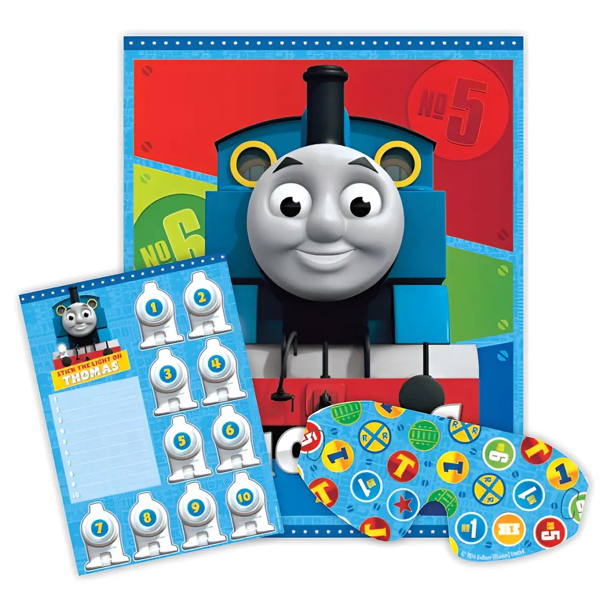 Thomas The Tank Engine Blindfold Party Game - Party Owls