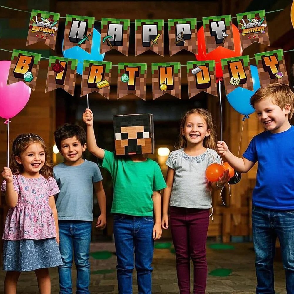 TNT Happy Birthday Bunting Flags 15pcs - Party Owls