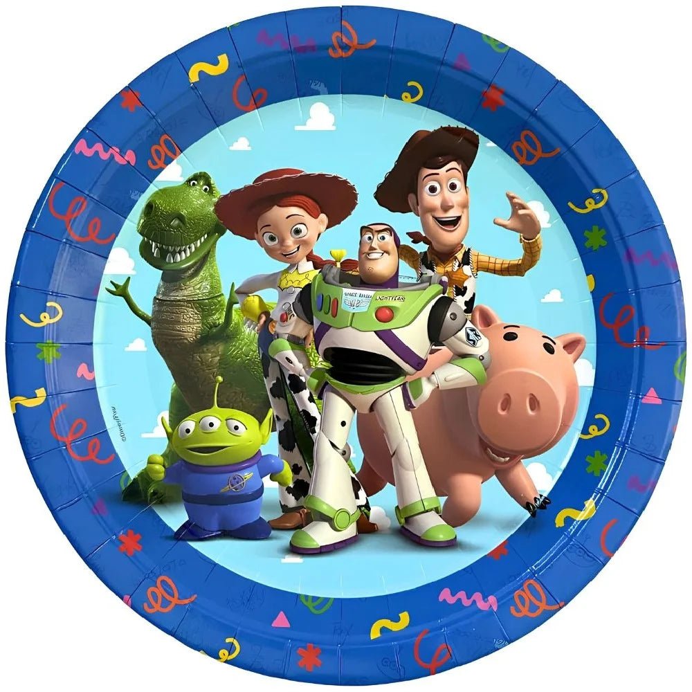 Toy Story Large Paper Plates 23cm (9") 8pcs - Party Owls