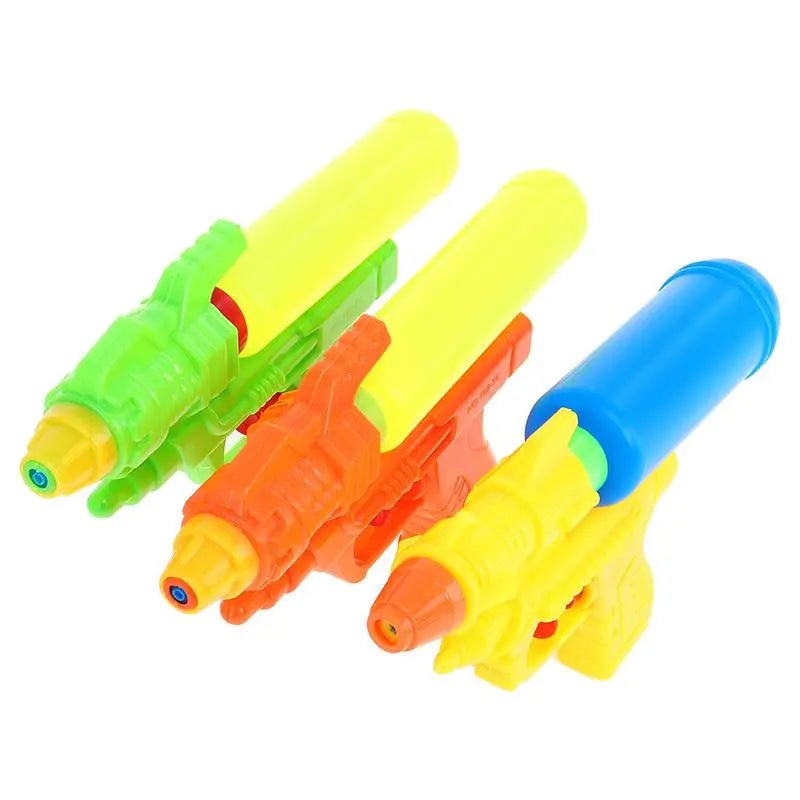 Water Guns 3pcs 19cm Shooters Assorted Colours - Party Owls