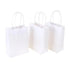 White Kraft Paper Party Bags 3pk 15cm x 12cm x 6cm - Party Owls