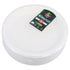 White Large Round Sugarcane Plates 23cm (9") 50pcs - Party Owls