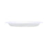 White Small Round Sugarcane Plates 18cm (7") 50pcs - Party Owls