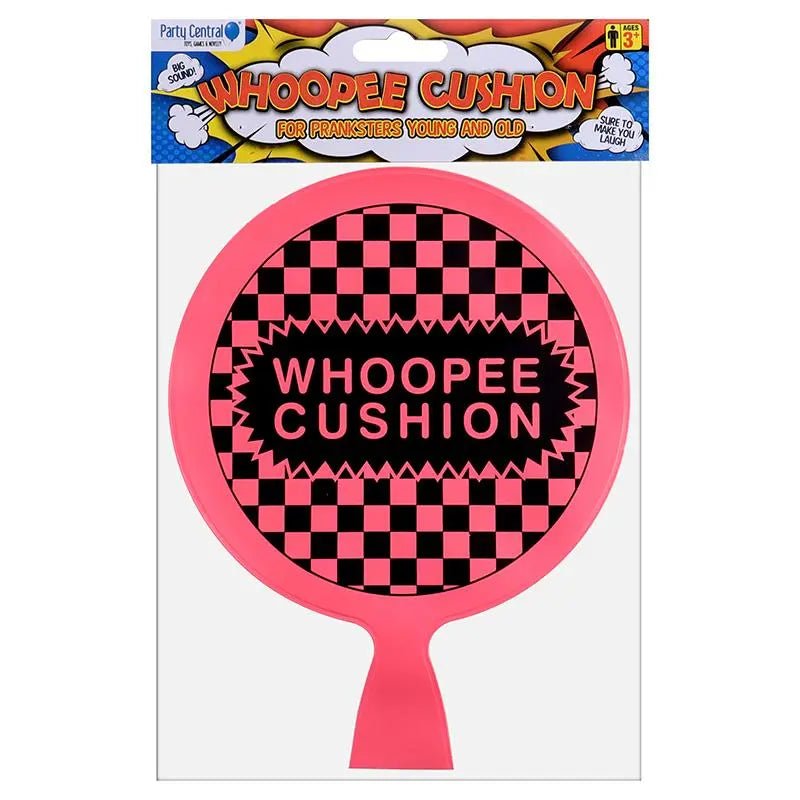 Whoopee Cushion 16cm Pink Gags Tricks Pranks - Party Owls