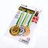 Winner Medals With Ribbon 3pcs Gold Silver Bronze - Party Owls