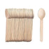 Wooden Spoons 100pk Cutlery Pack - Party Owls